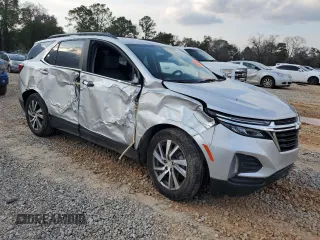 2022 Chevrolet Equinox LT with VIN 3GNAXKEV6NL254023, listed as a Copart auction lot 47065855 with 72,442 mi miles and Salvage Title. Bid and sale history available at DreamBid. Image 4.