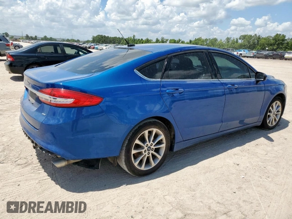 2017 Ford Fusion SE with VIN 3FA6P0H70HR110622, listed as a Copart auction lot 62131415 with 85,233 mi miles and Salvage title. Bid and sale history available at DreamBid. Image 3.