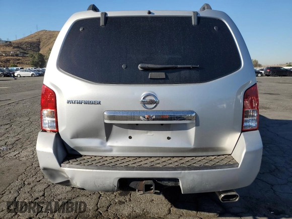 2008 Nissan Pathfinder SE with VIN 5N1AR18U28C605215, listed as a Copart auction lot 81089434 with 132,715 mi miles and Salvage Title. Bid and sale history available at carsss.com. Image 6.