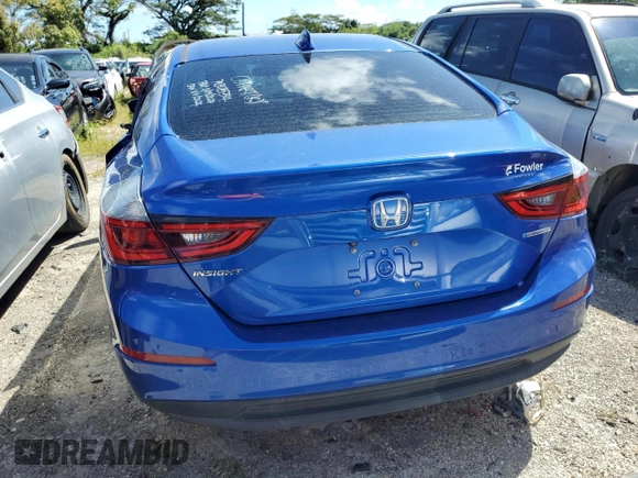 2019 Honda Insight LX z VIN 19XZE4F19KE010844, wystawiony jako Copart lot #79301534 z przebiegiem Nie podano mil oraz Nie do naprawy • Non repairable. Historia ofert i sprzedaży dostępna na DreamBid. Obrazek 6.