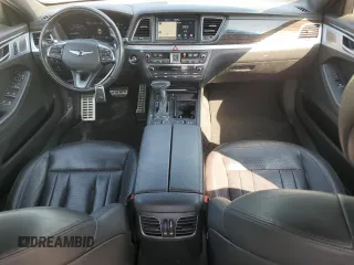 2019 Genesis G80 3.8L with VIN KMTFN4JE8KU322962, listed as a Copart auction lot 75185754 with 88,469 mi miles and Salvage Title. Bid and sale history available at carsss.com. Image 8.
