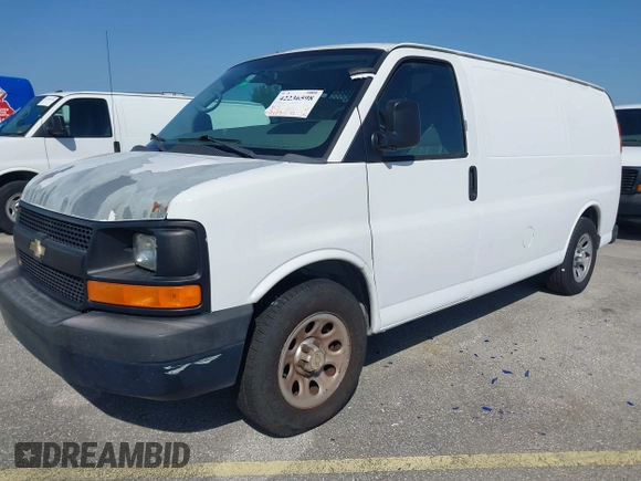 2012 Chevrolet Express Cargo z VIN 1GCSGAFX4C1176269, wystawiony jako IAAI lot #42236598 z przebiegiem 251 408 mil mil oraz . Historia ofert i sprzedaży dostępna na DreamBid. Obrazek 17.