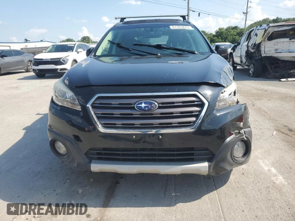2017 Subaru Outback Touring with VIN 4S4BSETC4H3395571, listed as a Copart auction lot 61763875 with 93,646 mi miles and Salvage title. Bid and sale history available at DreamBid. Image 5.