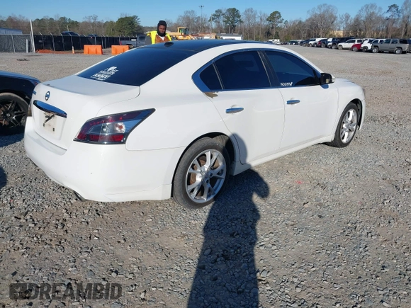 2012 Nissan Maxima SV with VIN 1N4AA5AP6CC862058, listed as a IAAI auction lot 41635469 with 206,838 mi miles and . Bid and sale history available at DreamBid. Image 4.