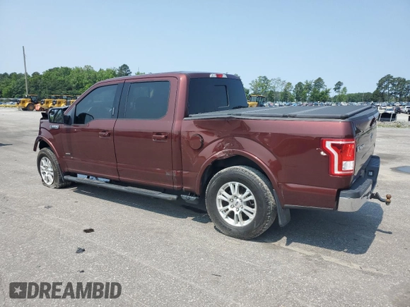 2016 Ford F-150 XLT with VIN 1FTEW1EG4GFC25612, listed as a Copart auction lot 59052845 with 108,296 mi miles and Salvage title. Bid and sale history available at DreamBid. Image 2.