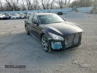 2016 Infiniti Q70 with VIN JN1BY1PR1GM720733, listed as a Copart auction lot 44587575 with 81,254 mi miles and Non repairable. Bid and sale history available at DreamBid. Image 14.