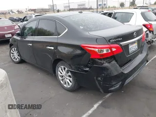 2018 Nissan Sentra SV with VIN 3N1AB7AP0JL637545, listed as a IAAI auction lot 42031224 with 110,119 mi miles. Bid and sale history available at carsss.com. Image 3.