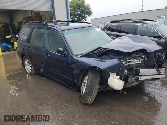2006 Subaru Forester 2.5 X with VIN JF1SG63626H738003, listed as a Copart auction lot 71572334 with 0 mi miles and Salvage Title. Bid and sale history available at carsss.com. Image 4.