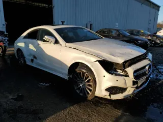 2016 Mercedes-Benz CLS with VIN WDDLJ9BB8GA169013, listed as a Copart auction lot 82627524 with 47,484 mi miles and Salvage Title. Bid and sale history available at carsss.com. Image 4.