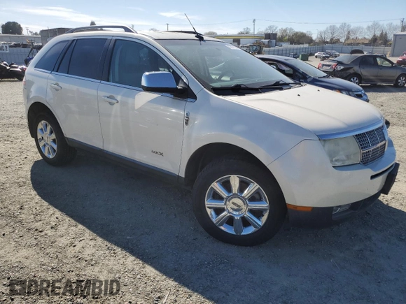2008 Lincoln MKX with VIN 2LMDU68C88BJ02583, listed as a Copart auction lot 47317575 with 192,958 mi miles and Clean Title. Bid and sale history available at DreamBid. Image 4.