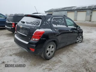 2020 Chevrolet Trax LT with VIN KL7CJLSB1LB006809, listed as a Copart auction lot 41846205 with 64,411 mi miles and Non Repairable. Bid and sale history available at DreamBid. Image 3.