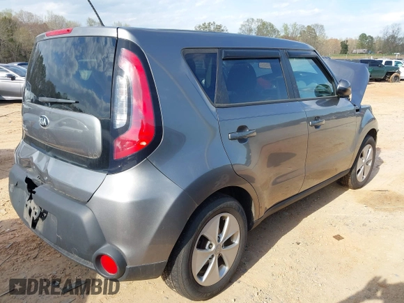 2016 Kia Soul with VIN KNDJN2A27G7400446, listed as a IAAI auction lot 41879898 with 106,903 mi miles. Bid and sale history available at carsss.com. Image 4.