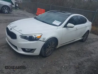 2015 Kia Cadenza Premium with VIN KNALN4D76F5185614, listed as a IAAI auction lot 41412355 with 163,928 mi miles and . Bid and sale history available at DreamBid. Image 2.