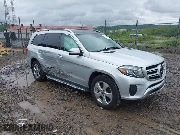 2018 Mercedes-Benz GLS 450 z VIN 4JGDF6EE1JB055629, wystawiony jako IAAI lot #42279679 z przebiegiem 61 447 mil mil oraz . Historia ofert i sprzedaży dostępna na DreamBid. Obrazek 1.