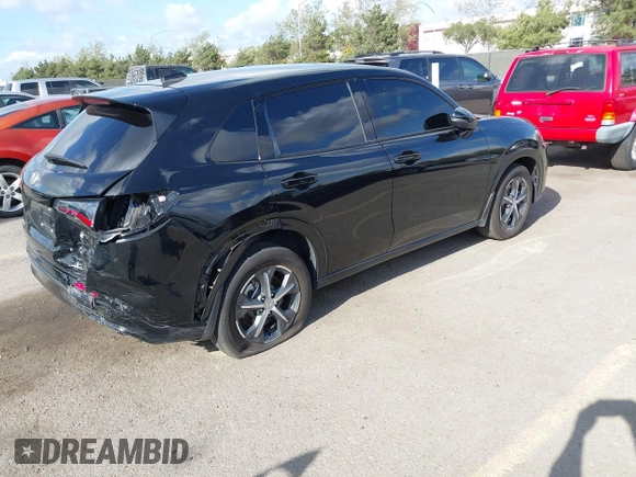 2024 Honda HR-V EX-L z VIN 3CZRZ1H7XRM736789, wystawiony jako IAAI lot #41934334 z przebiegiem 26 084 mil mil oraz . Historia ofert i sprzedaży dostępna na DreamBid. Obrazek 4.