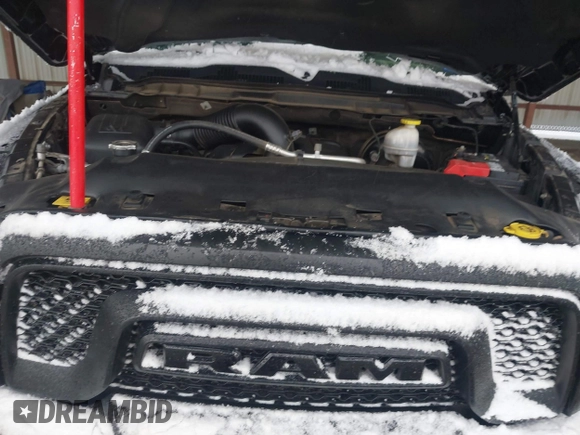 2019 Ram 1500 Classic Warlock with VIN 1C6RR6GT0KS706707, listed as a IAAI auction lot 41289736 with 134,142 mi miles. Bid and sale history available at carsss.com. Image 10.