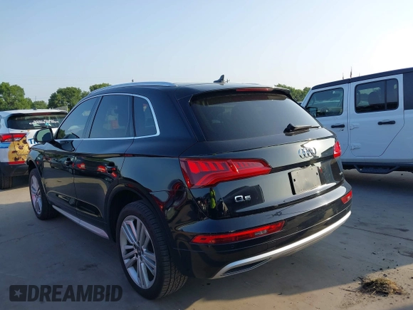 2020 Audi Q5 Premium Plus with VIN WA1BNAFY0L2004064, listed as a IAAI auction lot 42087116 with 64,432 mi miles and . Bid and sale history available at DreamBid. Image 14.