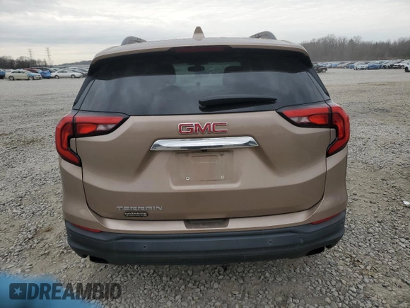 2018 GMC Terrain SLE with VIN 3GKALMEX2JL210620, listed as a Copart auction lot 47294975 with 71,434 mi miles and Salvage Title. Bid and sale history available at carsss.com. Image 6.
