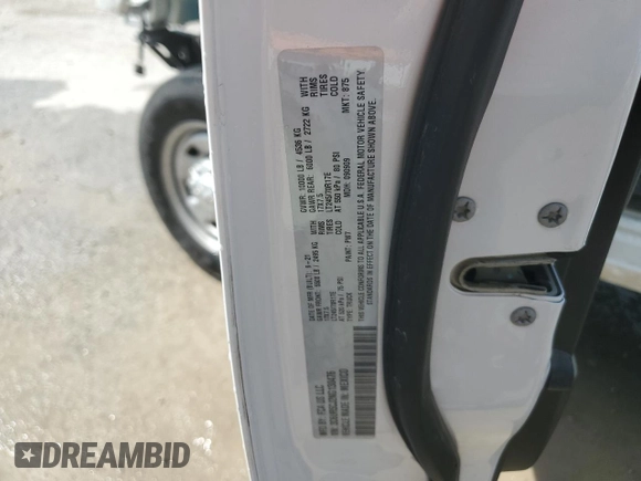 2022 Ram 2500 Tradesman with VIN 3C6UR5CJ2NG130476, listed as a Copart auction lot 65908945 with 109,406 mi miles and Clean title. Bid and sale history available at DreamBid. Image 12.