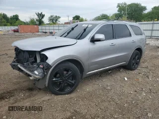 2015 Dodge Durango Limited with VIN 1C4RDJDG0FC729907, listed as a Copart auction lot 58316875 with 124,940 mi miles and Salvage title. Bid and sale history available at DreamBid. Image 1.