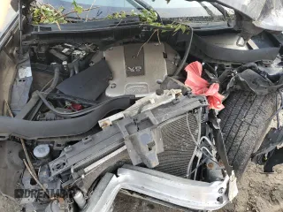 2010 Infiniti FX35 with VIN JN8AS1MW1AM851242, listed as a Copart auction lot 74244064 with 0 mi miles and Salvage Title. Bid and sale history available at carsss.com. Image 13.