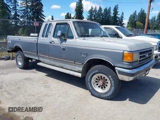 1991 Ford F-250 with VIN 1FTHX26M3MKB01970, listed as a IAAI auction lot 42843081 with 28,758 mi miles and . Bid and sale history available at DreamBid. Image 1.