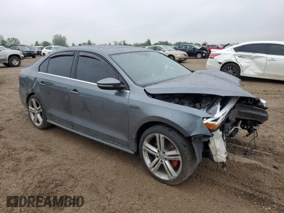 2017 Volkswagen Jetta GLI with VIN 3VW4T7AJ9HM220932, listed as a Copart auction lot 57785105 with 106,123 mi miles and Salvage title. Bid and sale history available at DreamBid. Image 4.