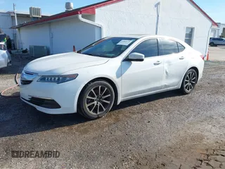 2015 Acura TLX V6 Tech with VIN 19UUB2F51FA006484, listed as a IAAI auction lot 41842538 with 135,135 mi miles. Bid and sale history available at carsss.com. Image 17.
