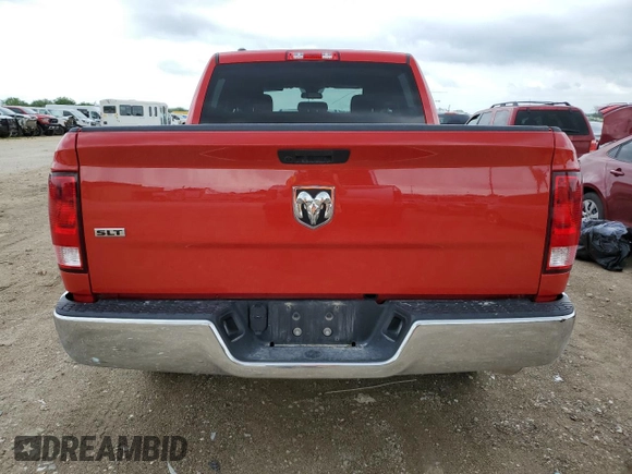 2022 Ram 1500 SLT z VIN 1C6RR6LG3NS198097, wystawiony jako Copart lot #55518005 z przebiegiem 59 581 mil mil oraz Szkoda całkowita • Salvage title. Historia ofert i sprzedaży dostępna na DreamBid. Obrazek 6.