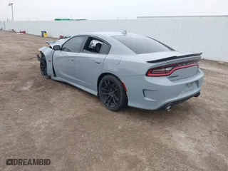 2020 Dodge Charger Scat Pack Widebody with VIN 2C3CDXGJ8LH216563, listed as a IAAI auction lot 41502637 with 1 mi miles. Bid and sale history available at carsss.com. Image 3.