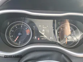 2018 Jeep Cherokee Latitude Plus with VIN 1C4PJLLBXJD553159, listed as a Copart auction lot 46189905 with 79,216 mi miles and Salvage Title. Bid and sale history available at carsss.com. Image 9.