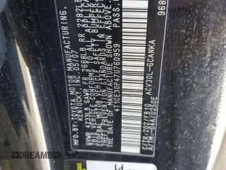 2007 Toyota Solara SE with VIN 4T1CE30P47U760959, listed as a Copart auction lot 42383975 with 166,950 mi miles and Salvage Title. Bid and sale history available at carsss.com. Image 12.