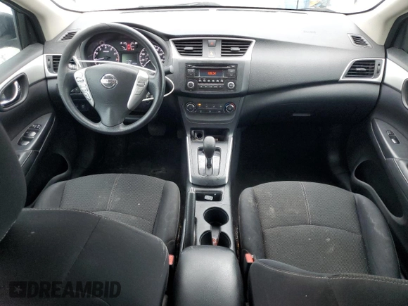 2017 Nissan Sentra S with VIN 3N1AB7AP2HY208534, listed as a Copart auction lot 55884165 with 126,828 mi miles and Clean Title. Bid and sale history available at DreamBid. Image 8.
