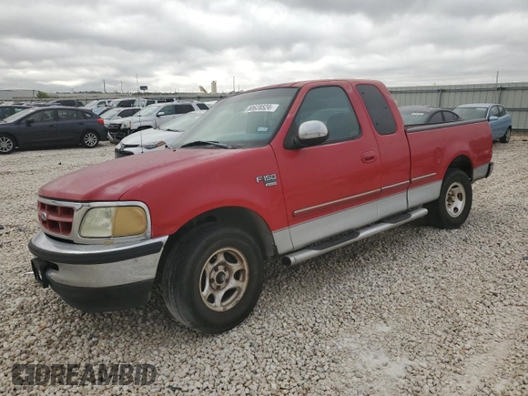 1998 Ford F-150 with VIN 1FTZX1761WKA53404, listed as a Copart auction lot 80628524 with 253,399 mi miles and Salvage title. Bid and sale history available at DreamBid. Image 1.