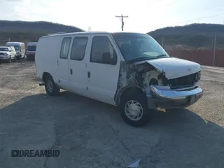 1996 Ford Econoline Cargo z VIN 1FDEE14H8THB55703, wystawiony jako IAAI lot #41758636 z przebiegiem 236 022 mil mil oraz . Historia ofert i sprzedaży dostępna na DreamBid. Obrazek 1.