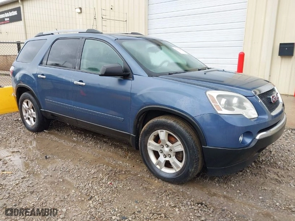 2012 GMC Acadia SL with VIN 1GKKRNED2CJ307051, listed as a IAAI auction lot 42101287 with 191,508 mi miles. Bid and sale history available at carsss.com. Image 1.