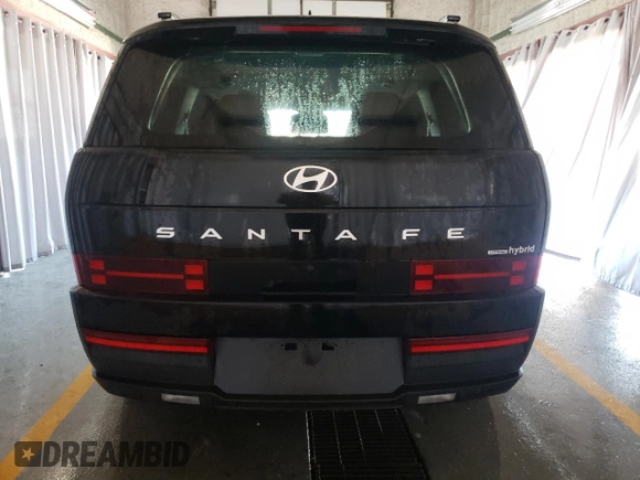 2024 Hyundai Santa Fe Hybrid SEL with VIN 5NMP2DG11RH003887, listed as a Copart auction lot 69887774 with 4,351 mi miles and Clean Title. Bid and sale history available at carsss.com. Image 6.