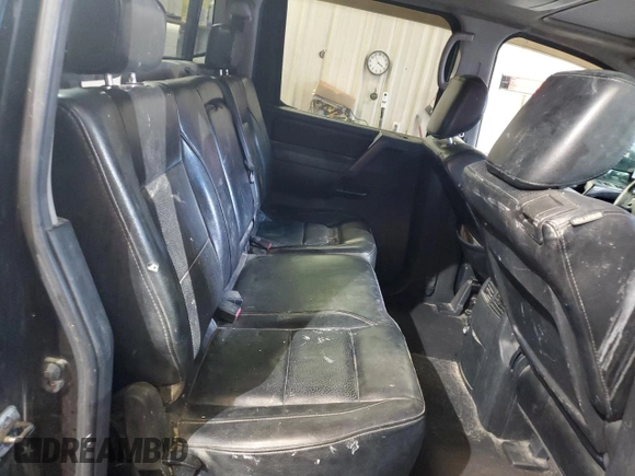 2011 Nissan Titan SL with VIN 1N6AA0ECXBN305433, listed as a Copart auction lot 47837825 with 344,919 mi miles and Salvage Title. Bid and sale history available at carsss.com. Image 10.