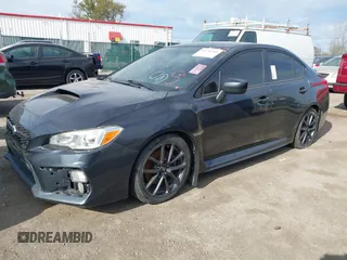 2018 Subaru WRX Premium with VIN JF1VA1C67J8801669, listed as a IAAI auction lot 40756560 with 107,472 mi miles. Bid and sale history available at carsss.com. Image 17.