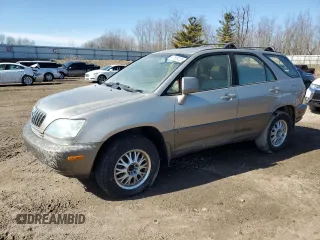 2001 Lexus RX 300 with VIN JTJHF10U410184190, listed as a Copart auction lot 47899225 with 224,169 mi miles and Clean Title. Bid and sale history available at carsss.com. Image 1.