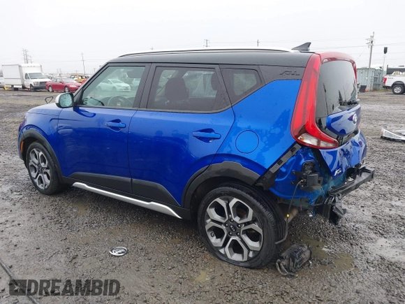 2021 Kia Soul LX with VIN KNDJ23AU1M7133364, listed as a IAAI auction lot 41313919 with 65,383 mi miles. Bid and sale history available at carsss.com. Image 3.
