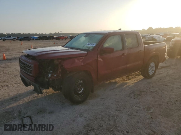 2024 Nissan Frontier SV с VIN 1N6ED1EJ3RN610053, выставлен на аукционе Copart как лот 54403625 с пробегом 23 601 миль миль и Списание • Salvage title. История ставок и продаж доступна на DreamBid. Изображение 1.