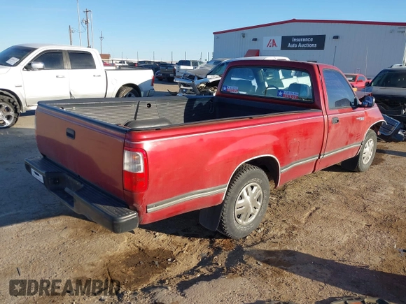 1993 Toyota T100 DX with VIN JT4VD10A6P0003388, listed as a IAAI auction lot 41685938 with 176,885 mi miles. Bid and sale history available at carsss.com. Image 4.