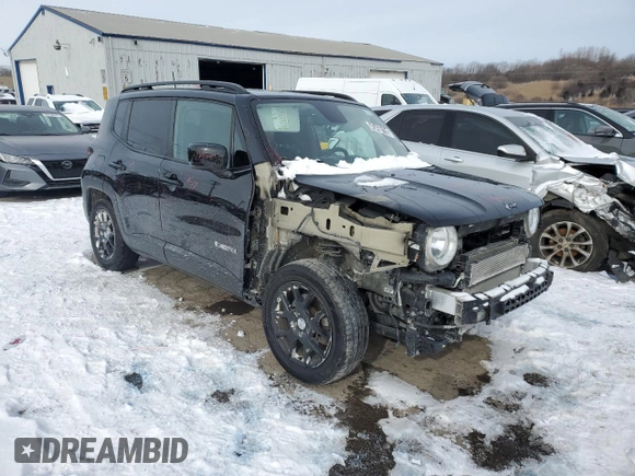 2020 Jeep Renegade Altitude with VIN ZACNJABB7LPL88119, listed as a Copart auction lot 45450135 with 101,600 mi miles and Clean Title. Bid and sale history available at DreamBid. Image 4.