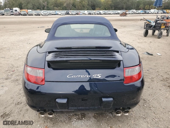 2008 Porsche 911 Carrera S with VIN WP0CB29998S775076, listed as a Copart auction lot 88856975 with 29,100 mi miles and Salvage Title. Bid and sale history available at carsss.com. Image 6.