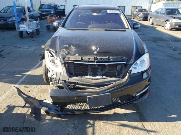 2013 Mercedes-Benz S-Class S 550 with VIN WDDNG7DB0DA506522, listed as a Copart auction lot 89331525 with 96,495 mi miles and Salvage Title. Bid and sale history available at carsss.com. Image 5.