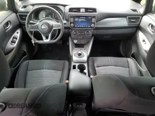 2023 Nissan LEAF S with VIN 1N4AZ1BV2PC554003, listed as a Copart auction lot 50589395 with 25,261 mi miles and Salvage Title. Bid and sale history available at DreamBid. Image 8.