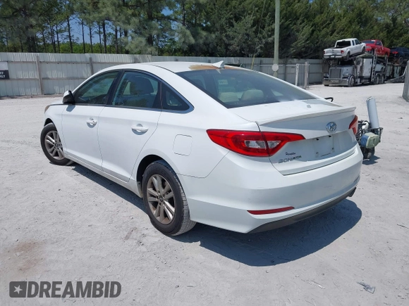 2016 Hyundai Sonata SE with VIN 5NPE24AF4GH289889, listed as a IAAI auction lot 42069507 with 85,938 mi miles and . Bid and sale history available at carsss.com. Image 3.
