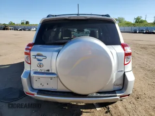 2010 Toyota RAV4 Limited with VIN 2T3DK4DV7AW033096, listed as a Copart auction lot 58050635 with 121,866 mi miles and Salvage title. Bid and sale history available at DreamBid. Image 6.