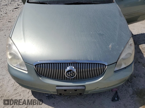 2007 Buick Lucerne V6 CXL with VIN 1G4HD57257U153516, listed as a Copart auction lot 53911495 with 76,526 mi miles and Salvage Title. Bid and sale history available at carsss.com. Image 11.